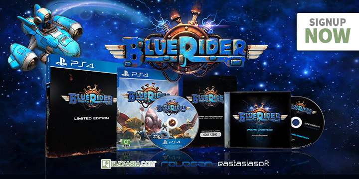 PS4: BLUE RIDER LIMITED EDITION (COMPLETE)